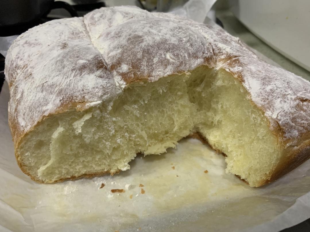 不用揉面的日式软面包