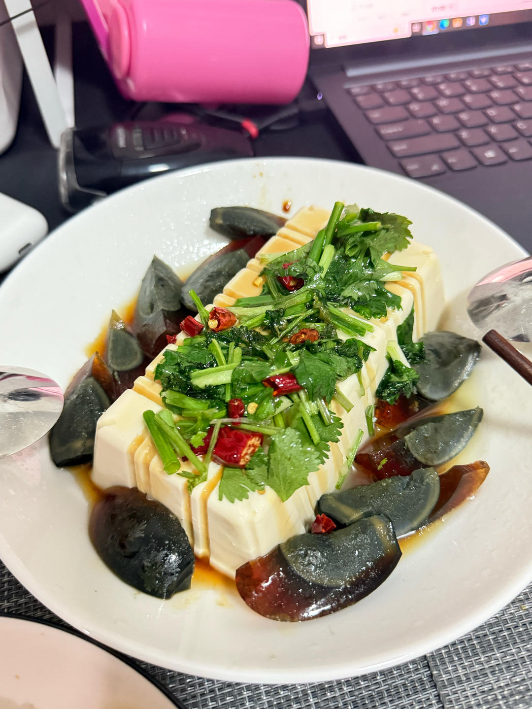 凉拌豆腐/小葱拌豆腐
