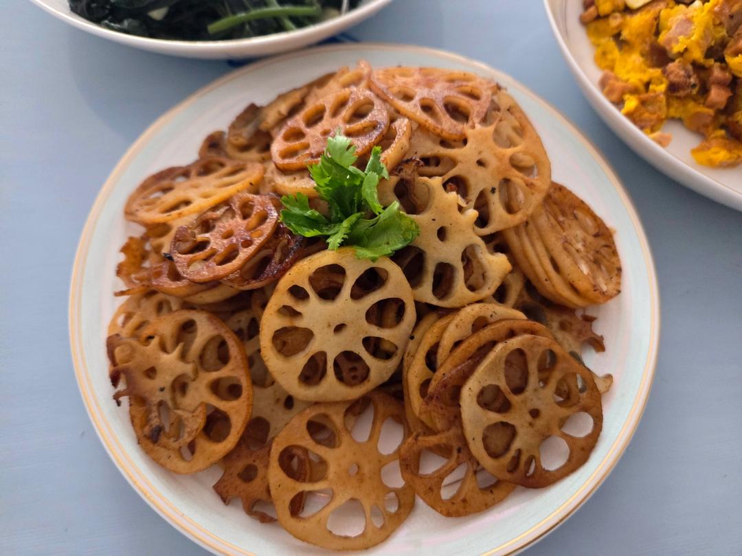 香煎藕片