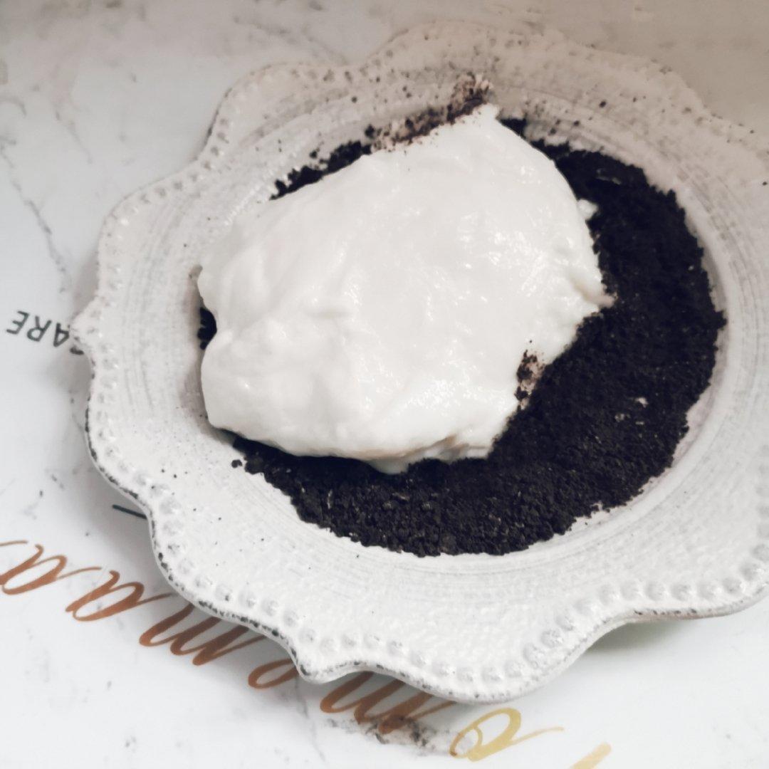 白大神灬做的简单好做好吃的奥利奥口味鲜奶麻薯