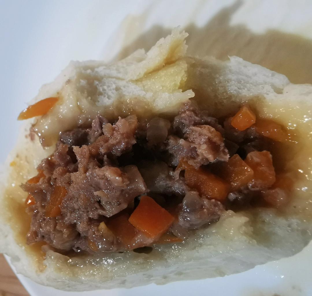一次发酵肉包子
