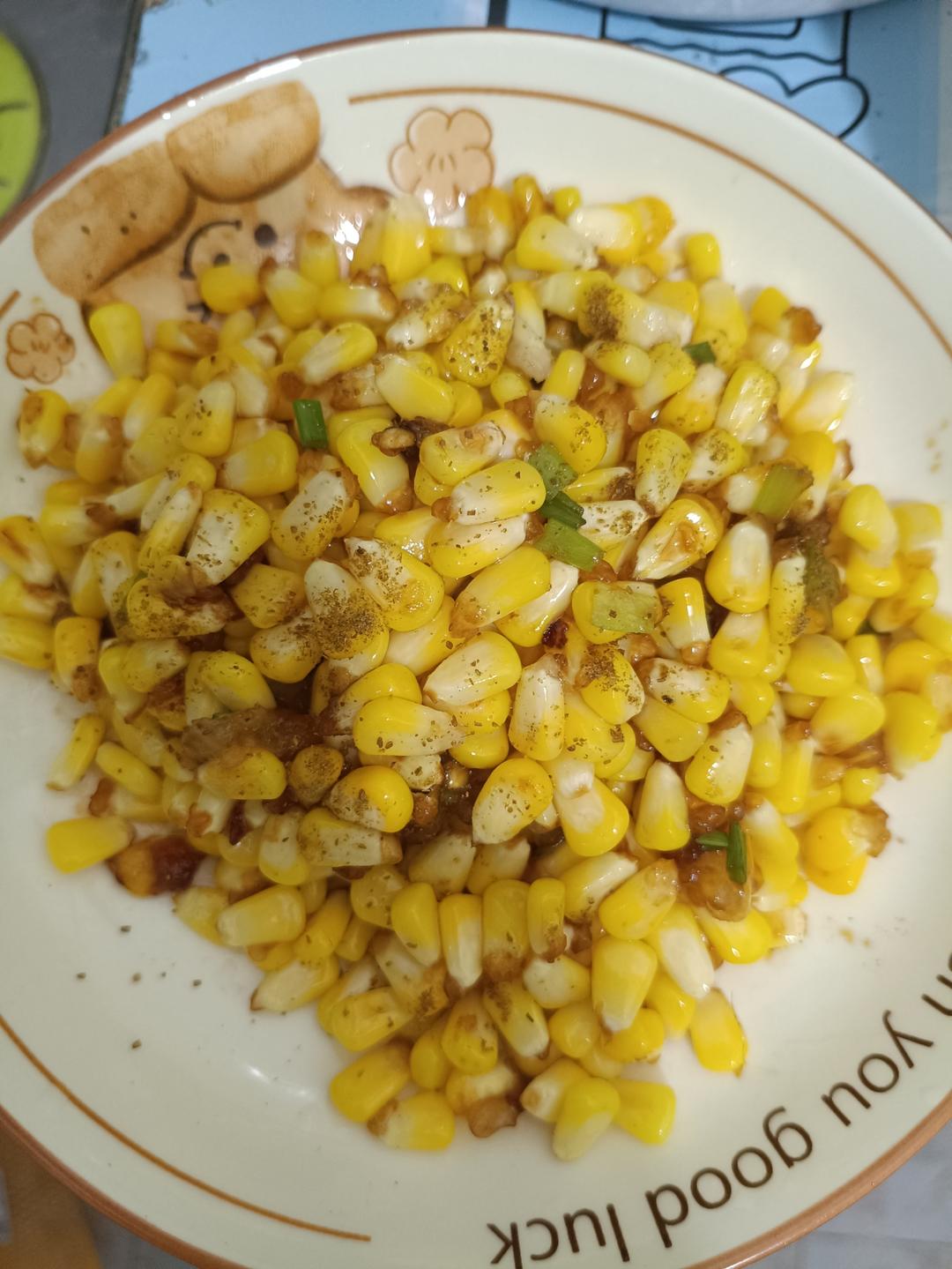 越吃越香❗️超美味的椒盐玉米粒，一学就会～