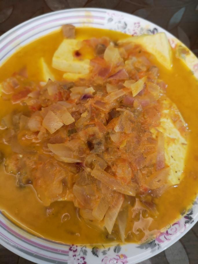 自创减脂食谱：意大利肉酱豆腐