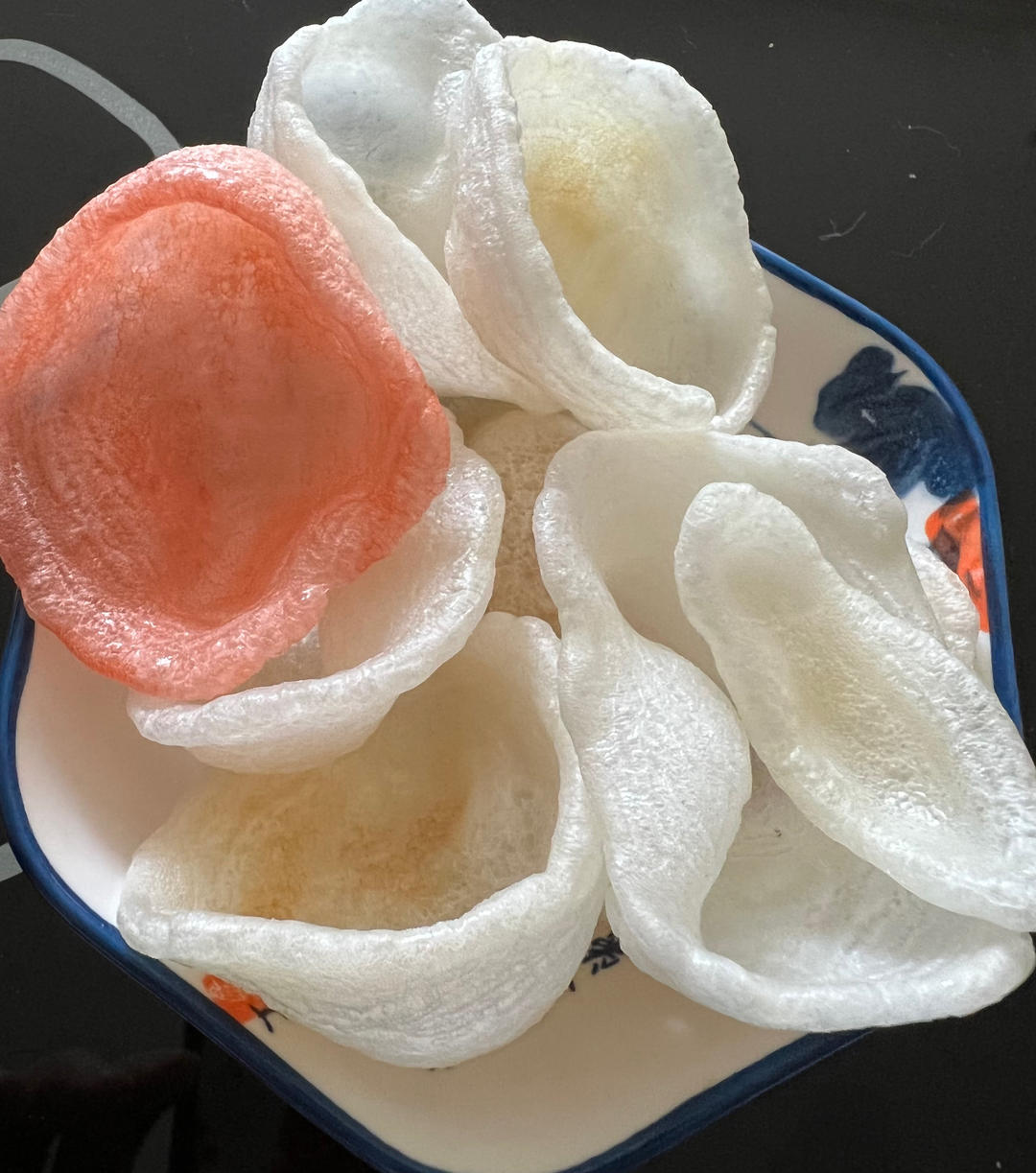 只要三分钟：空气炸锅炸虾片
