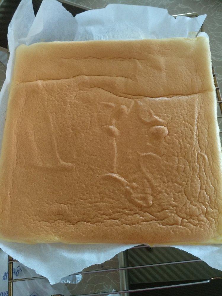 原味蛋糕卷(后蛋法)