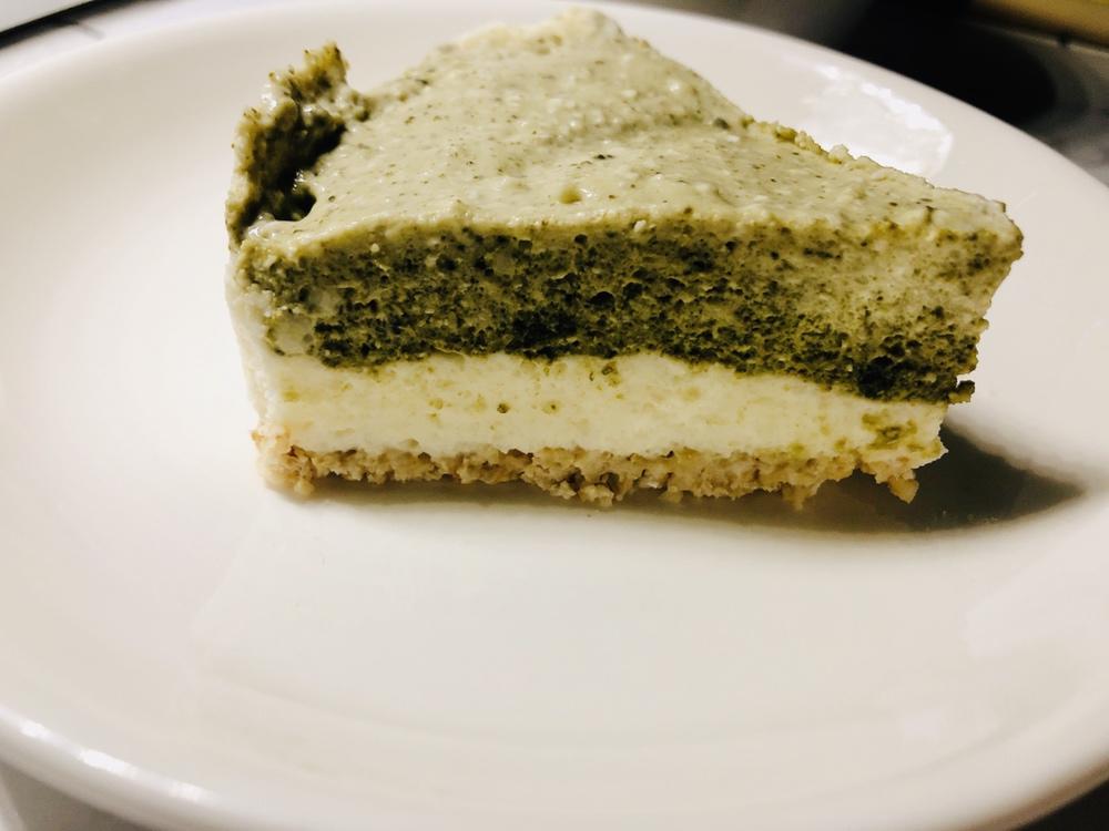 渐变抹茶慕斯蛋糕：我Amanda带着既美又作的抹茶甜点又来了！【曼食慢语】