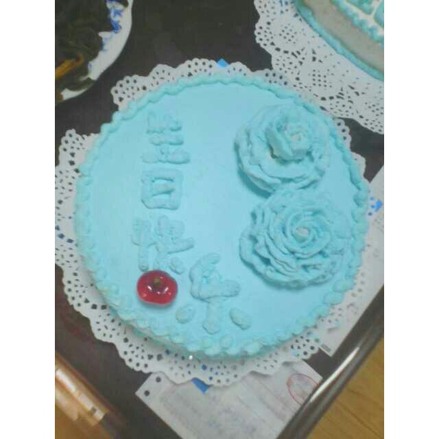 玫瑰花芒果慕斯蛋糕