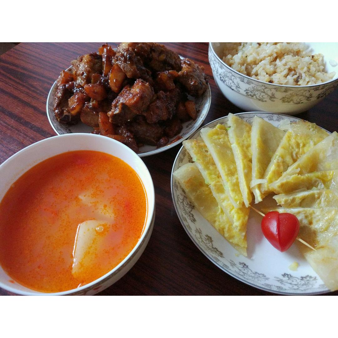 鸡蛋葱油饼                  （更新饼坯保存方法）