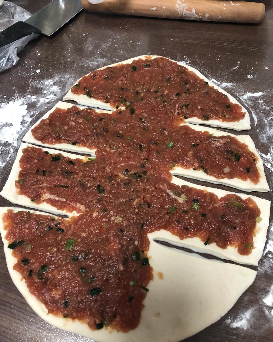 葱香牛肉千层饼