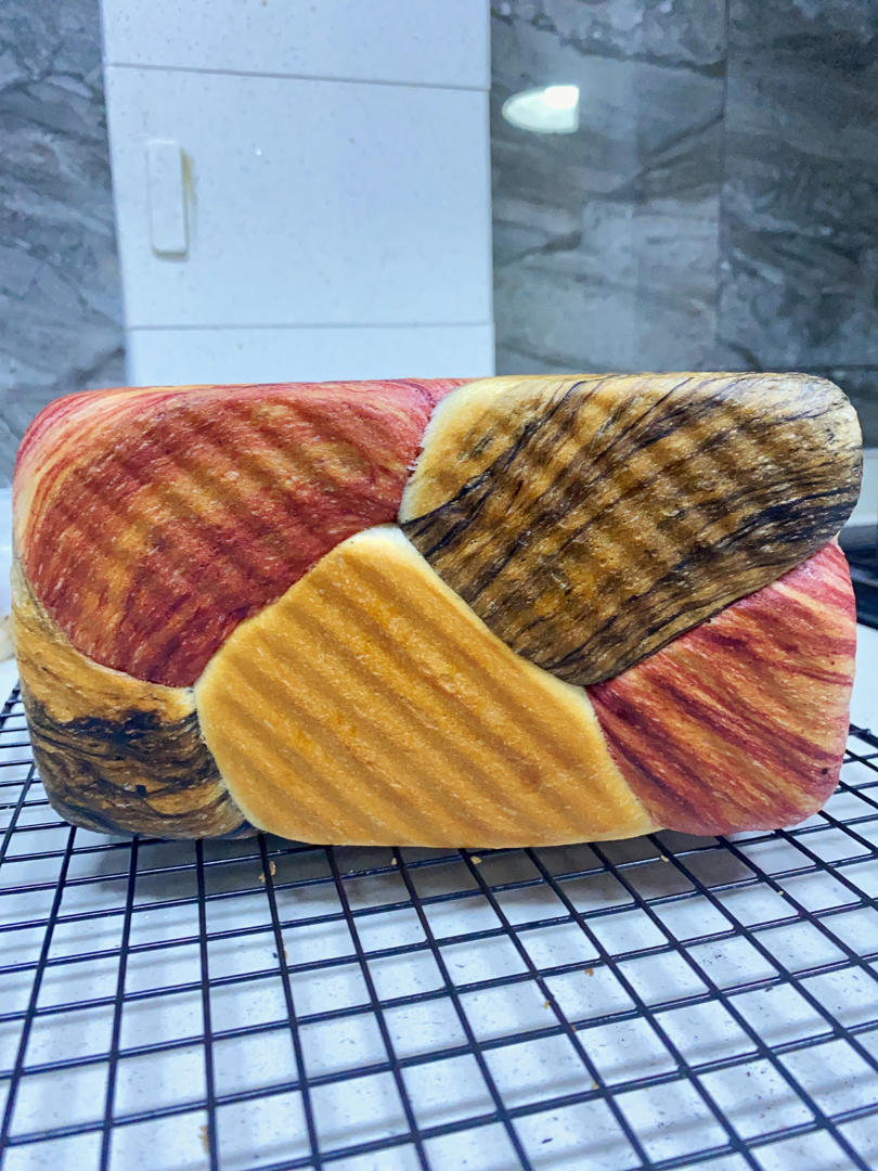 西瓜吐司(中种北海道吐司)