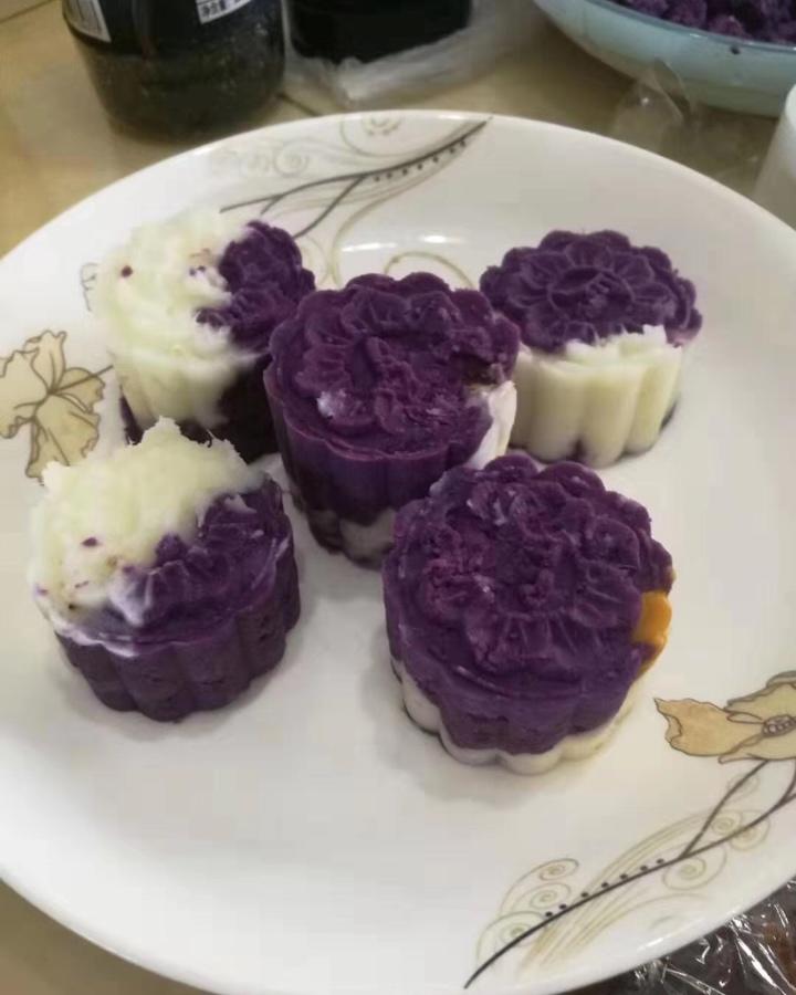 紫薯山药糕