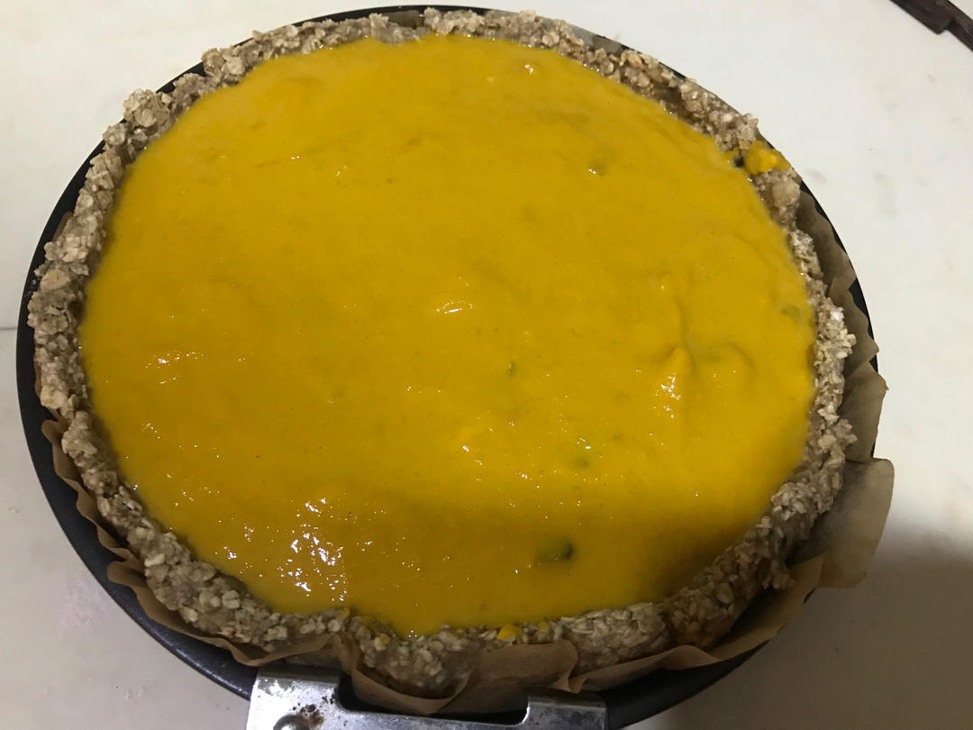 香蕉燕麦南瓜派（无糖）