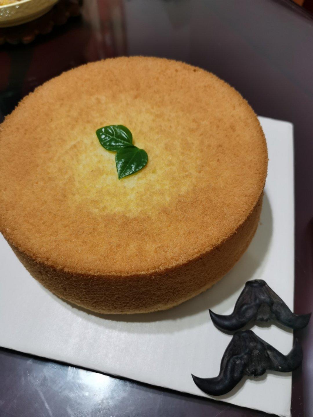 八寸戚风蛋糕