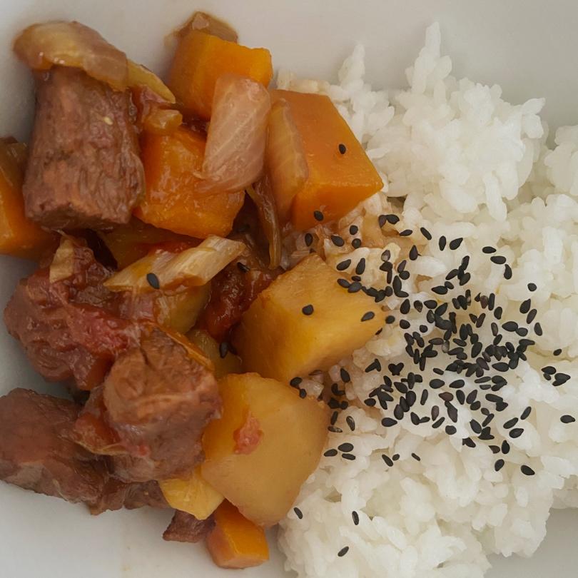 番茄土豆炖牛腩