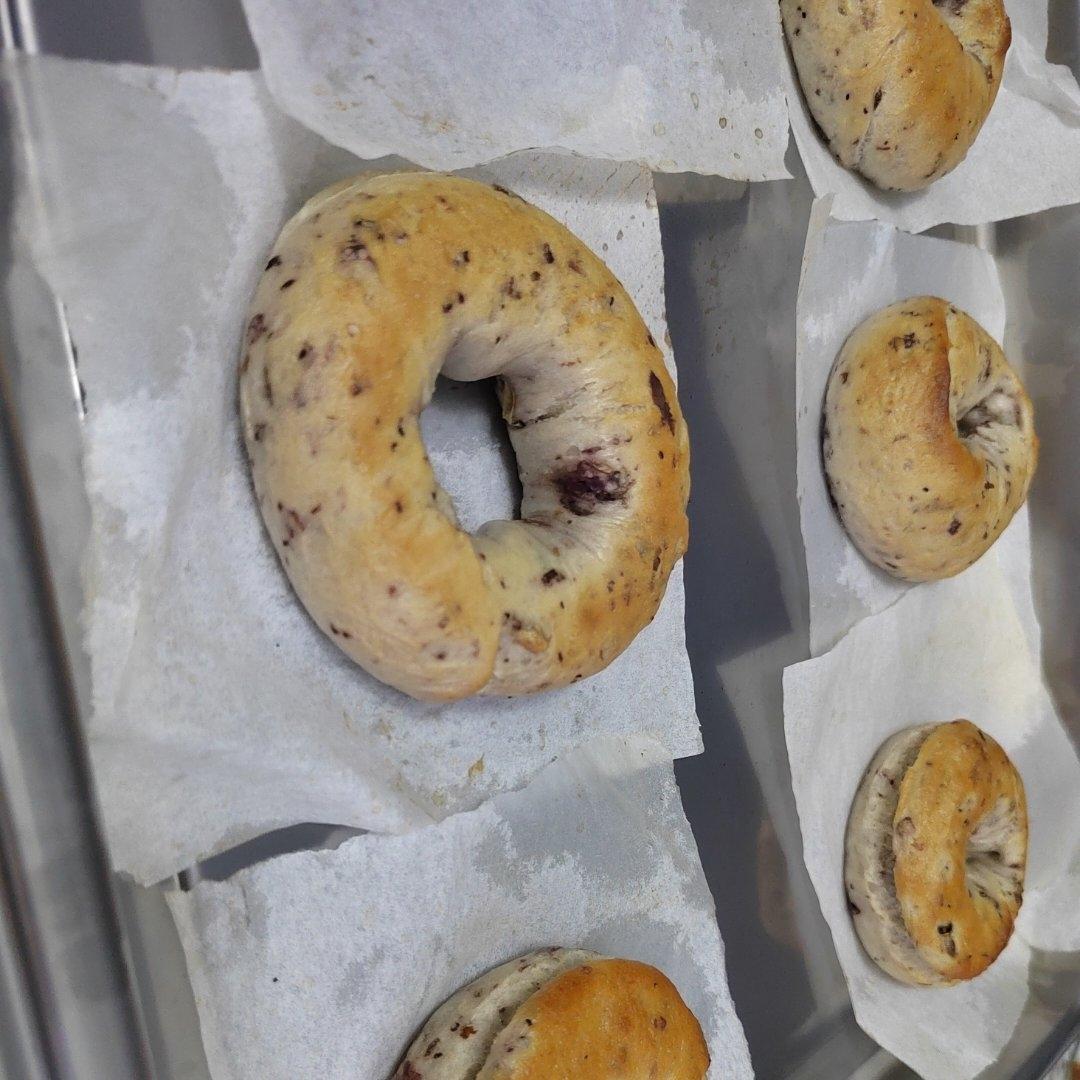 四季减脂神物4⃣️：
酒酿玫瑰贝果