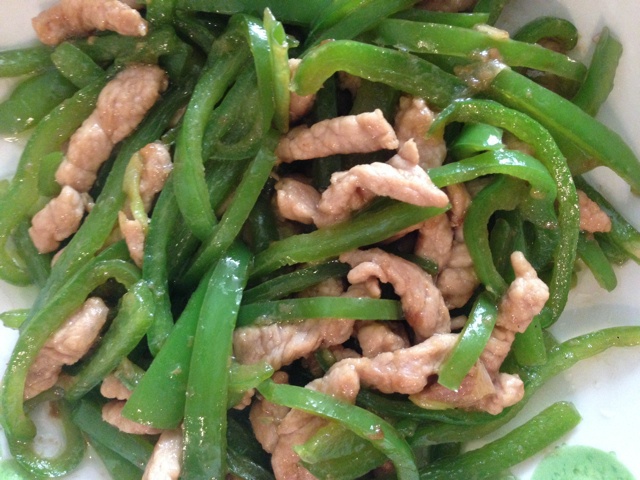 青椒肉丝