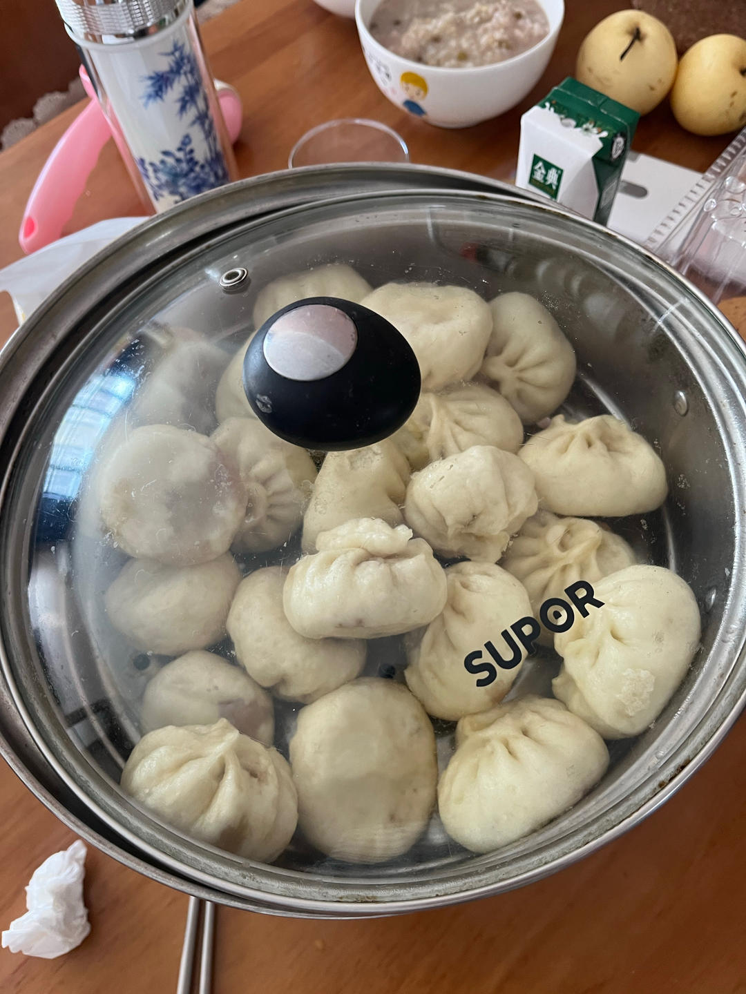 好吃多汁的肉包子肉馒头【步骤超详细】