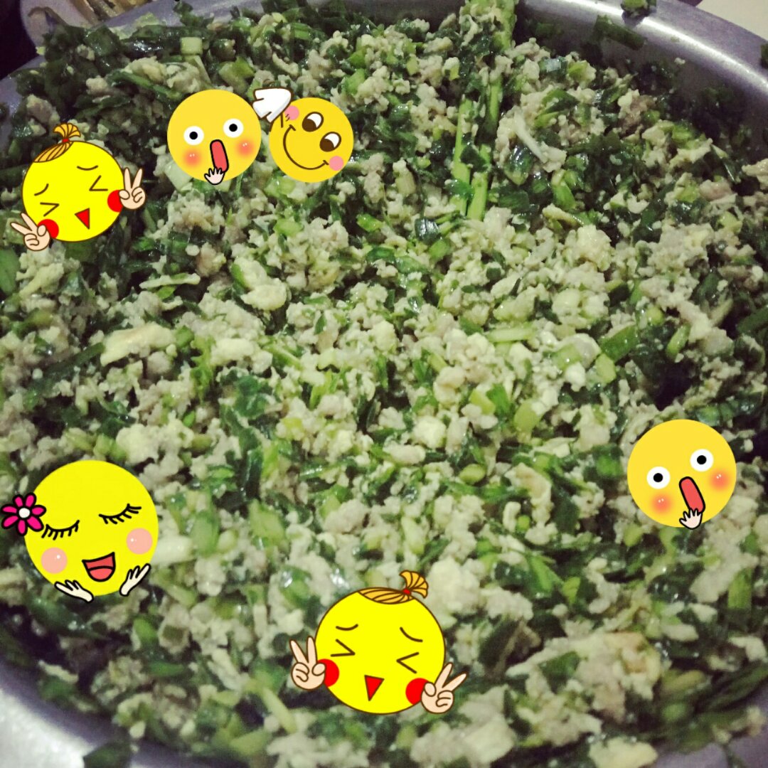 韭菜馅饺子
