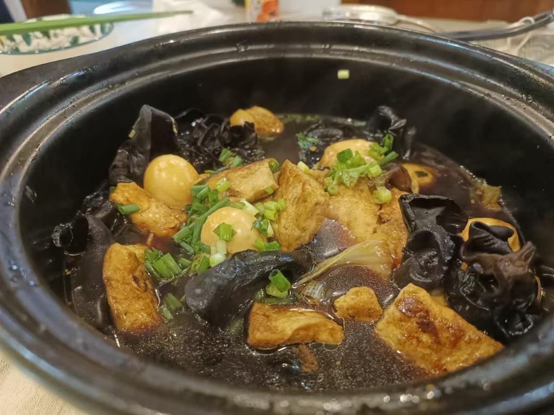白菜豆腐煲