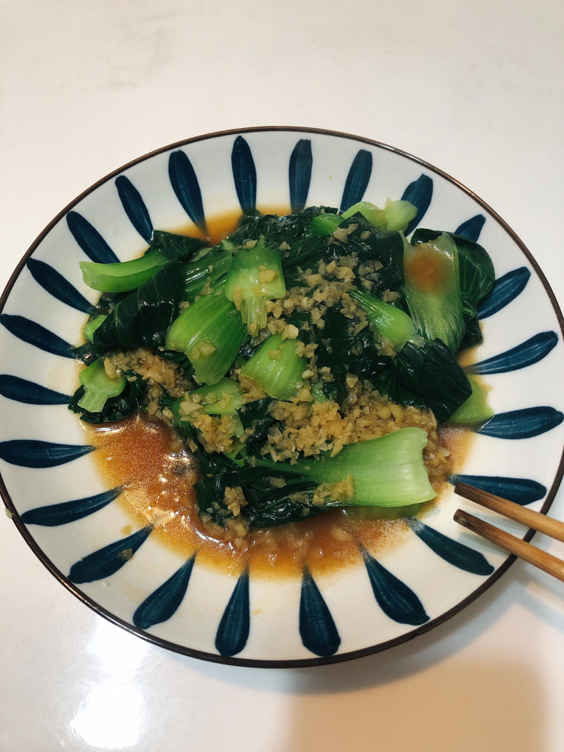 白灼上海青