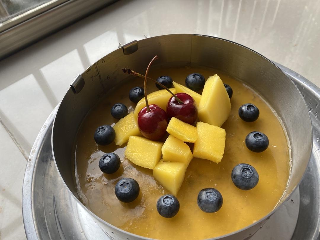 流心芒果慕斯-酸酸甜甜不腻口