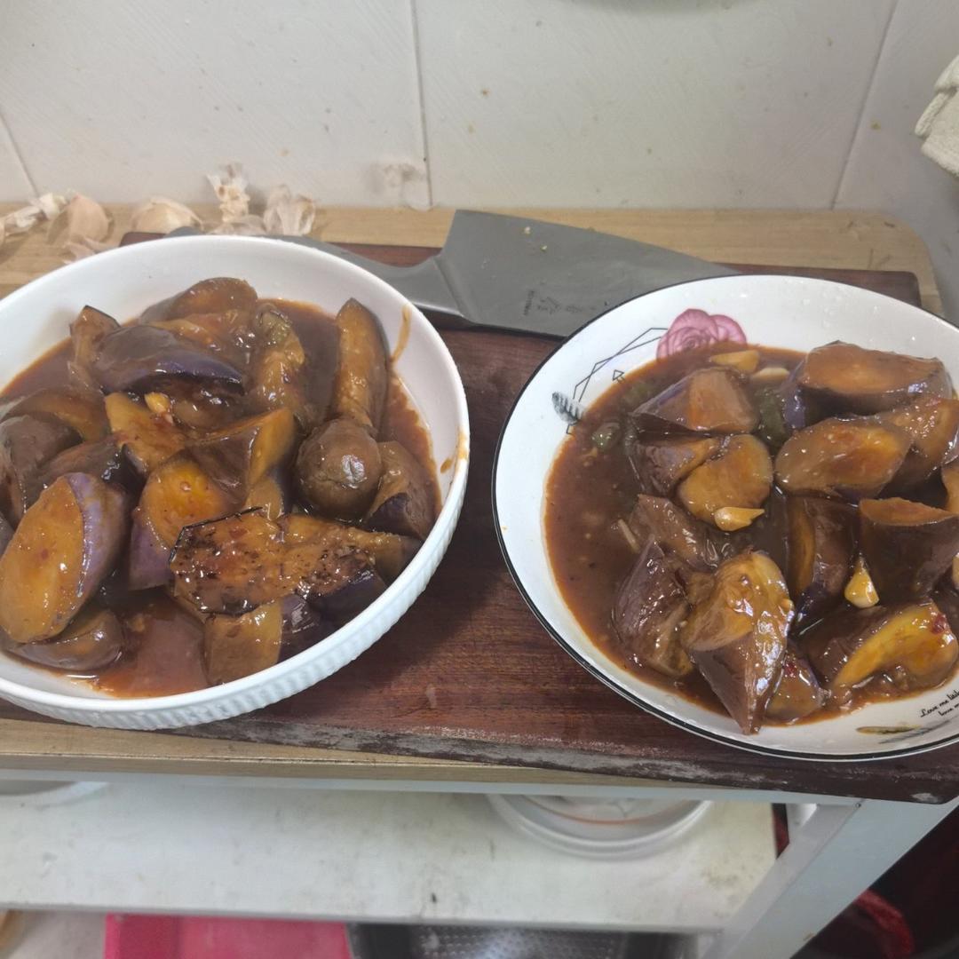 一次三碗饭的茄子