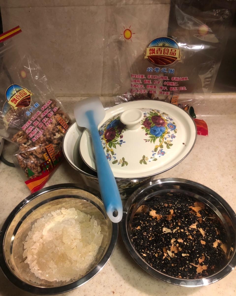 老爸的自制阿胶糕