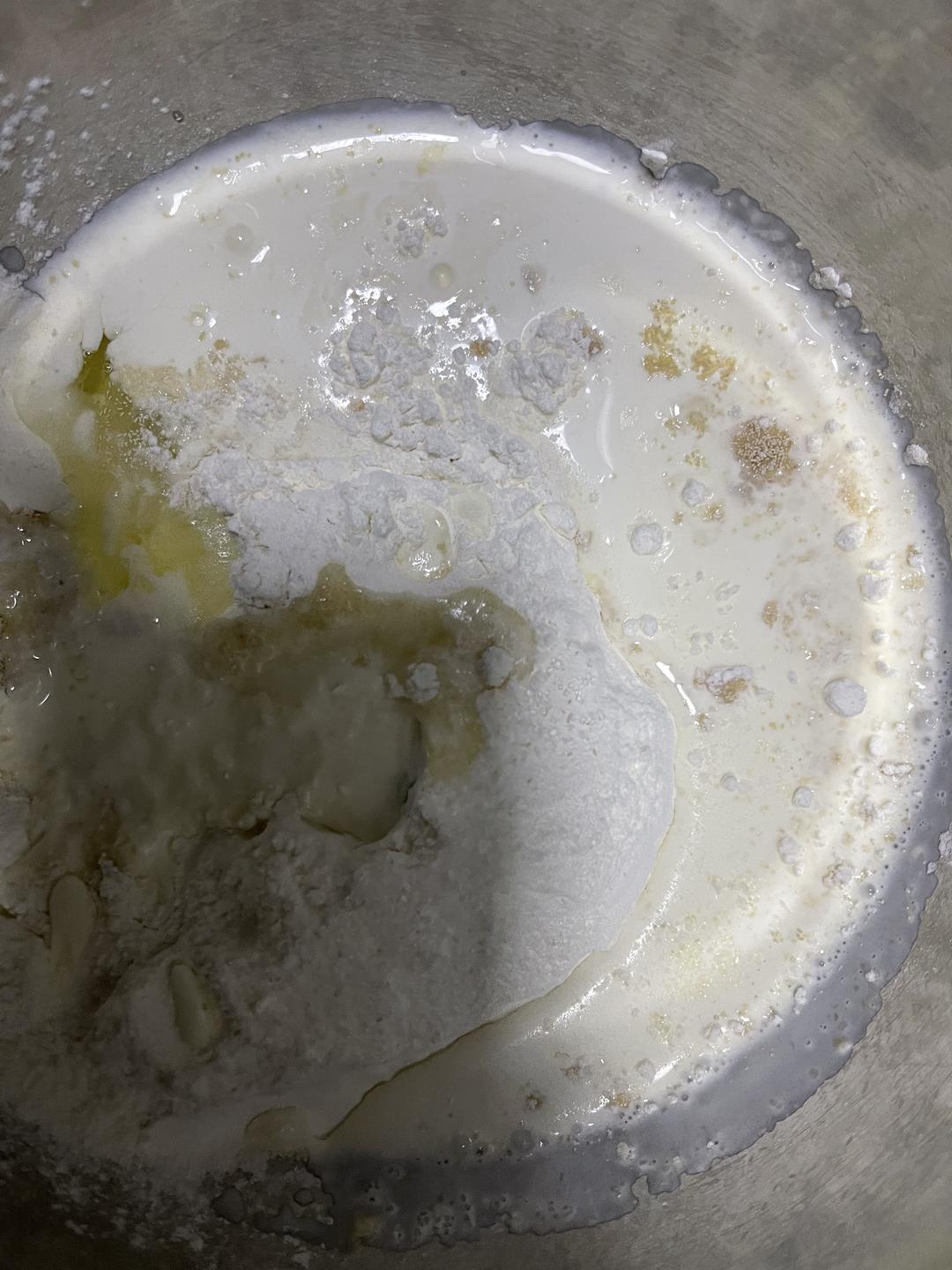 纯奶手撕吐司的做法 步骤1