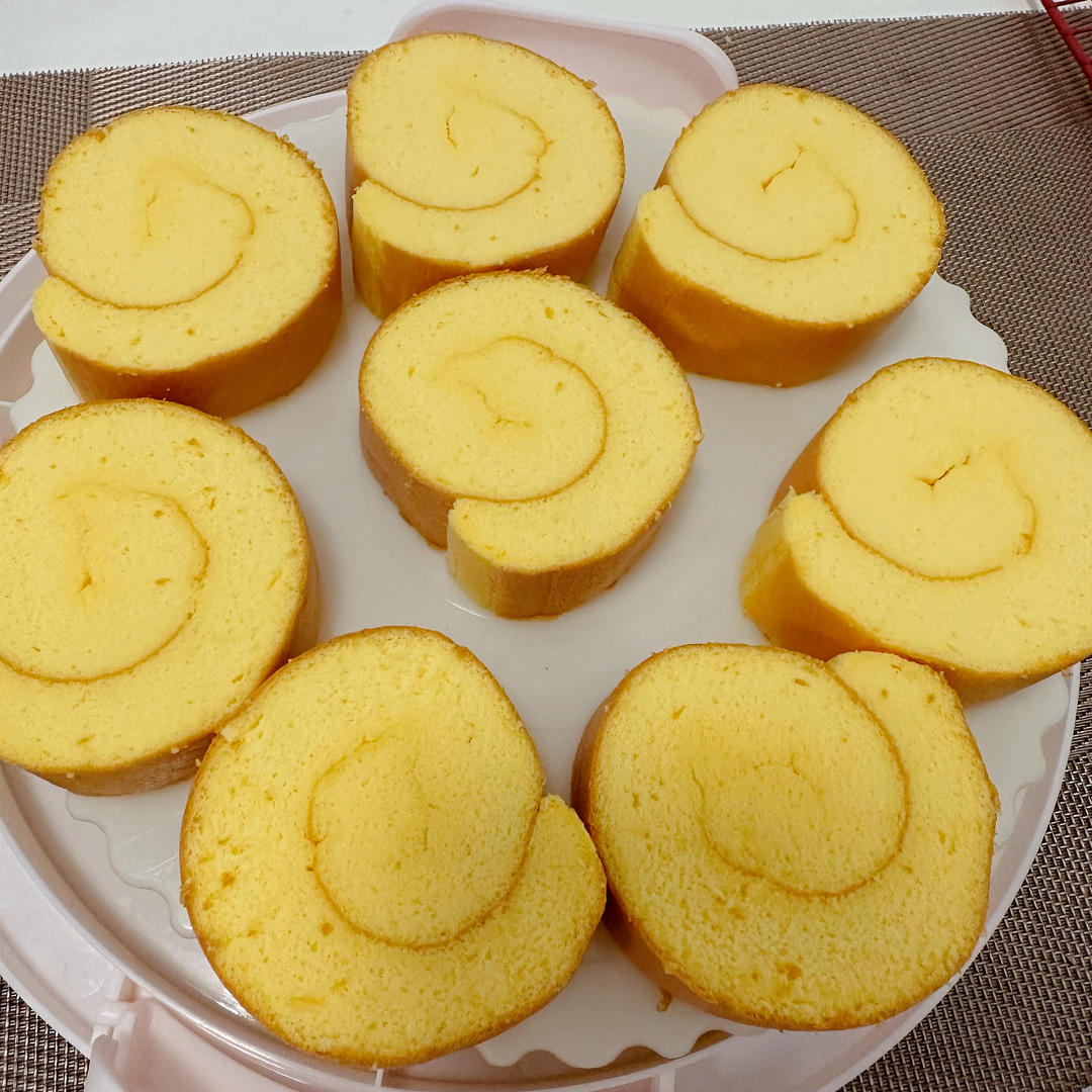 蛋糕卷这样做‼️不掉皮不开裂（小视频食谱）