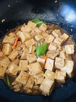 孕妇餐『家常烩豆腐』简单好做超级下饭红烧酱汁烩豆腐的做法 步骤8
