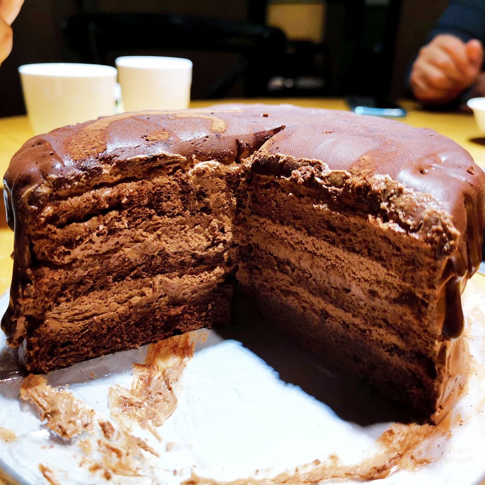 （视频菜谱）滴落巧克力蛋糕