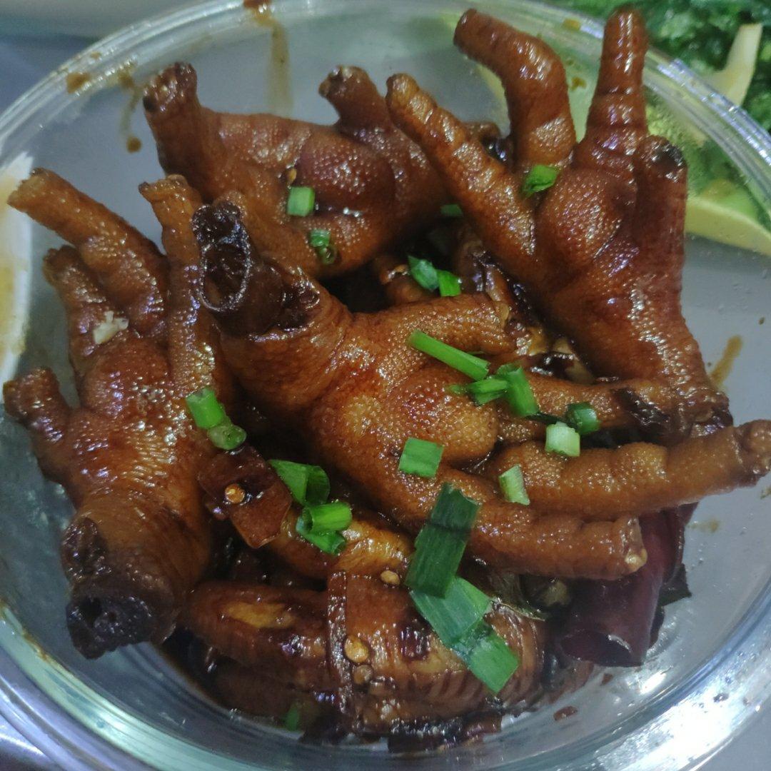 秘制红烧鸡爪