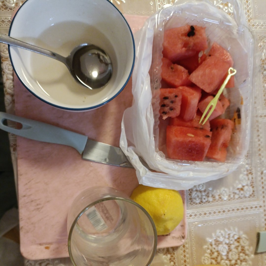 夏日版懒人水果茶～～～೭(˵ˉ̴͒ꇴˉ̴͒˵)౨（超好喝）