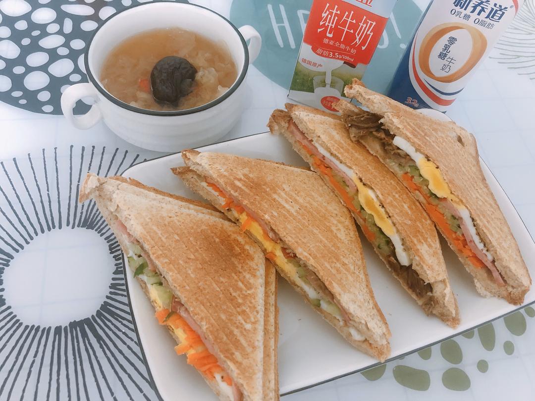 纯奶手撕吐司的做法 步骤1