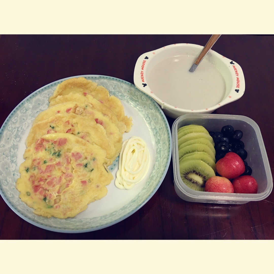 披萨蛋（快速早餐）