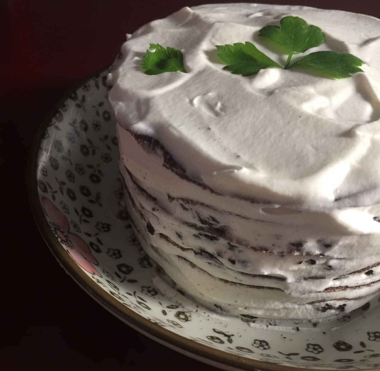 奥利奥奶油千层蛋糕-Oreo Mille Crepe