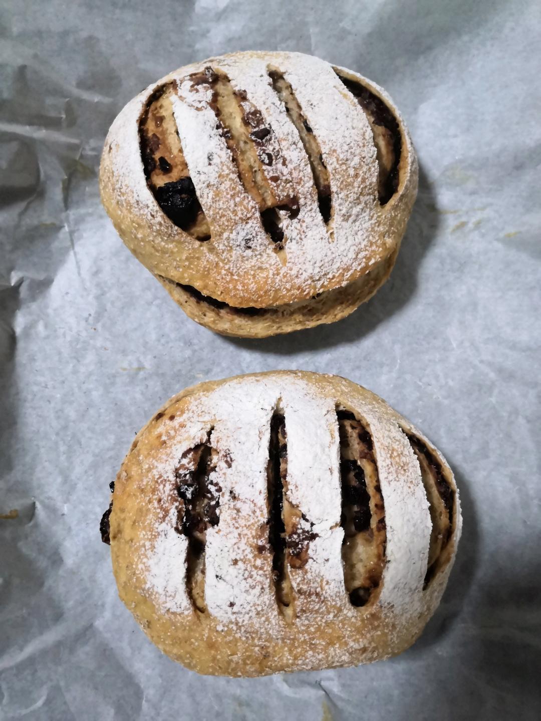 德国婆婆秘方·只多一料·香得上天的全麦核桃蔓越欧包