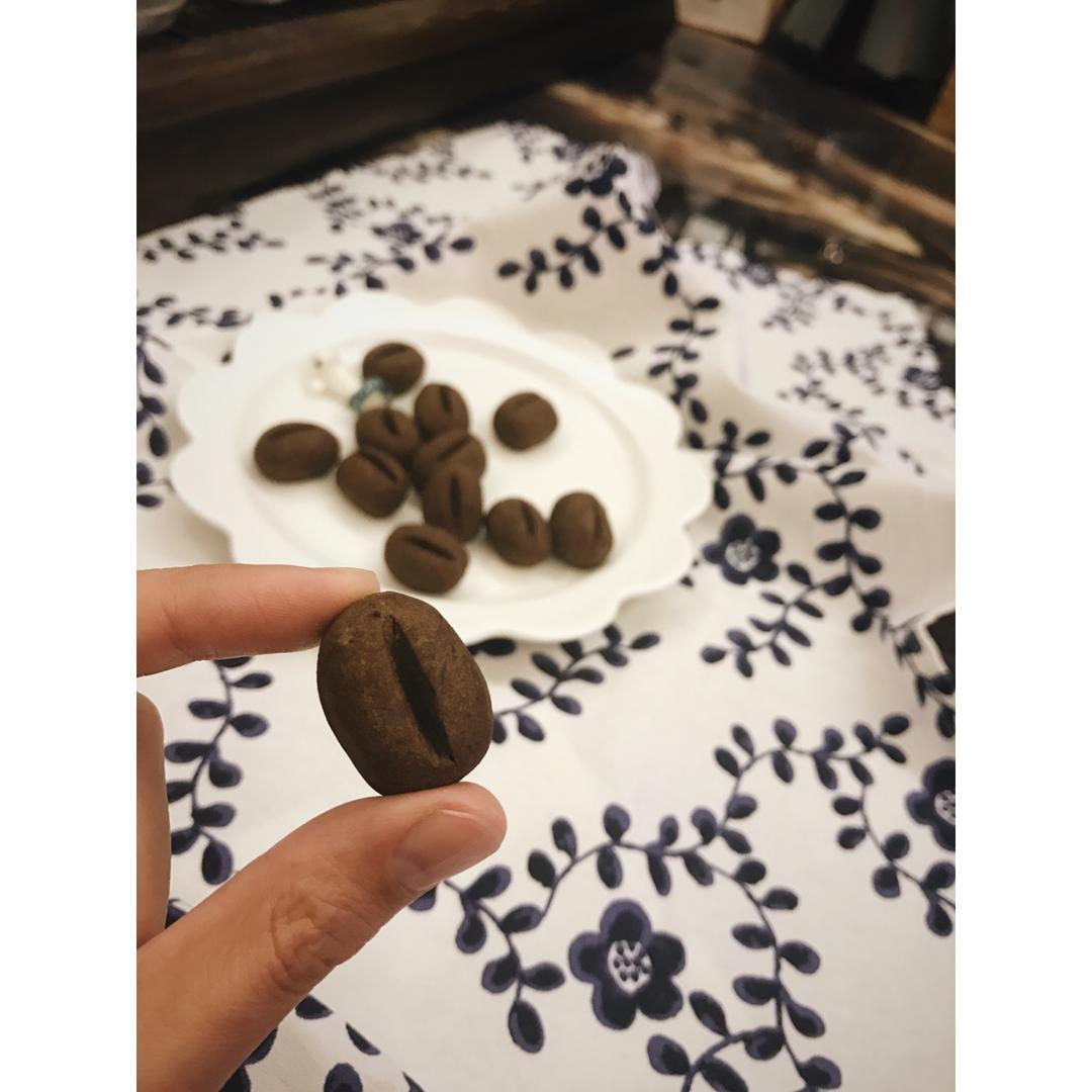 咖啡豆豆饼干