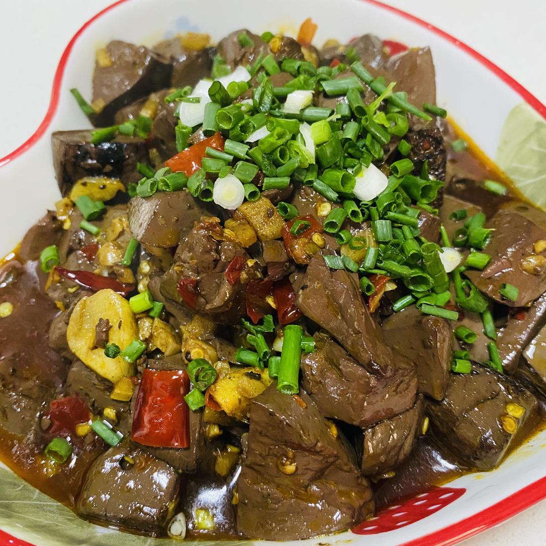 酸辣猪血旺的做法