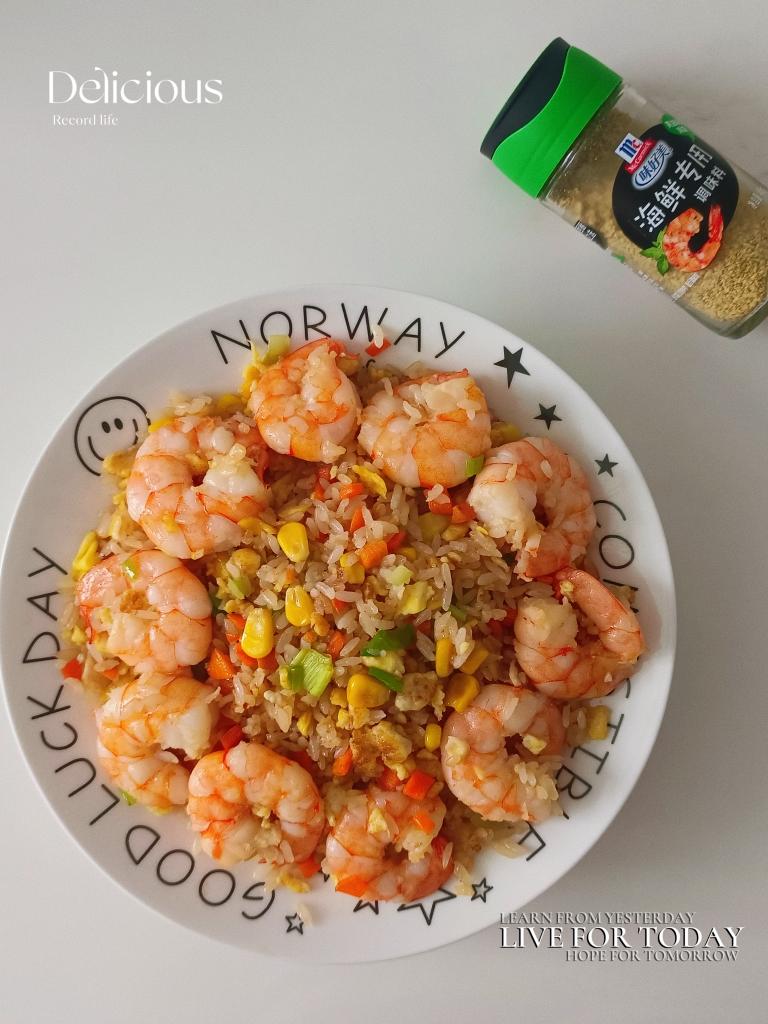 虾仁炒饭