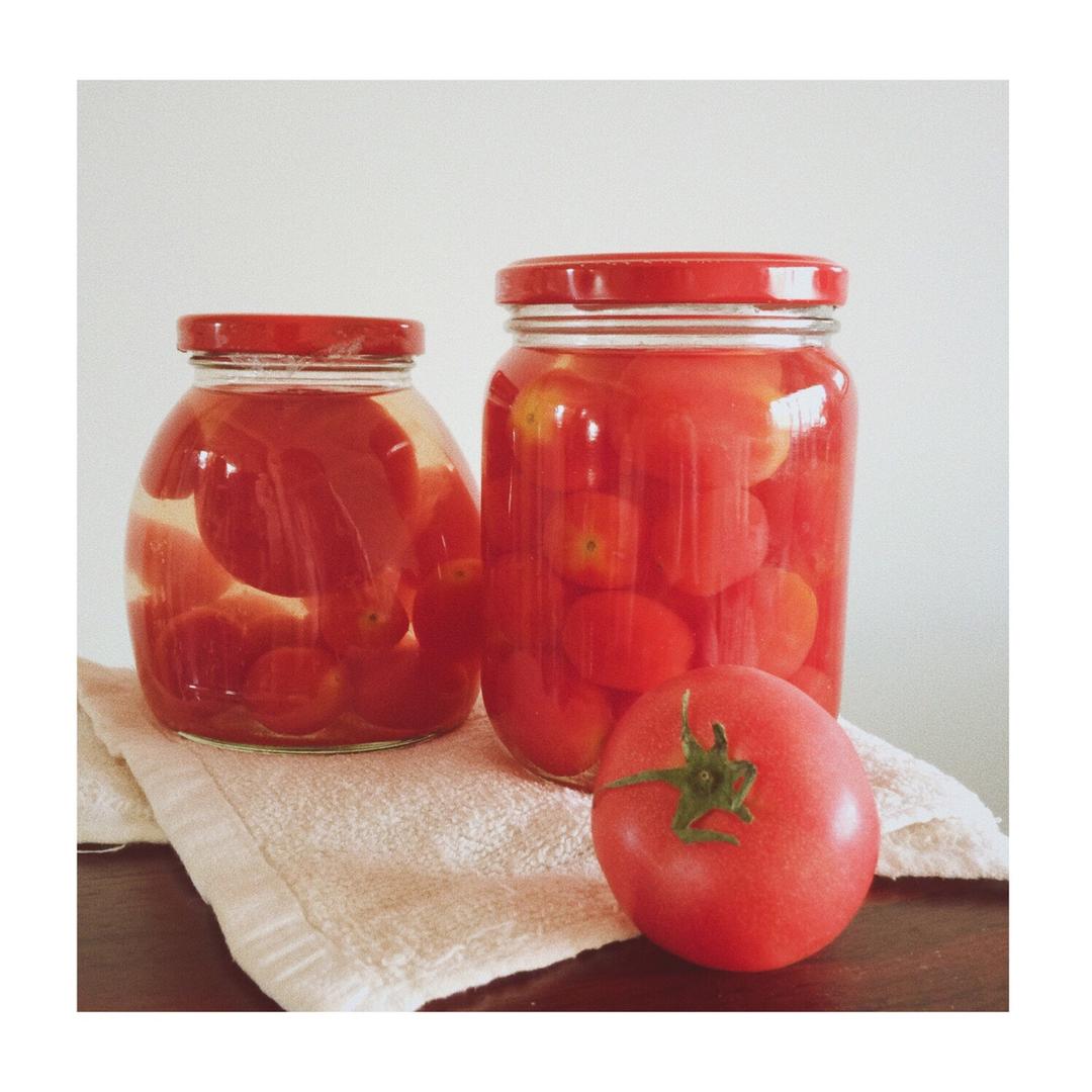 星星是妹妹喵做的《小森林》的简易番茄罐头(附带番茄意面做法)