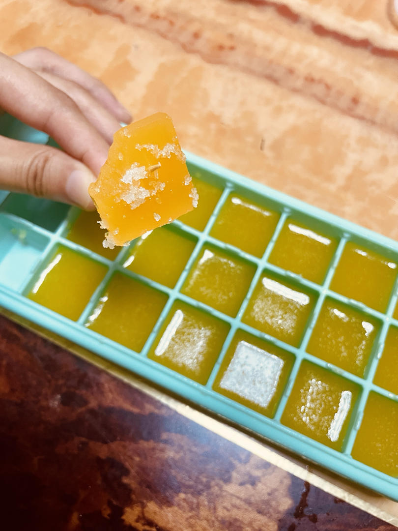 果香浓郁的橘子软糖