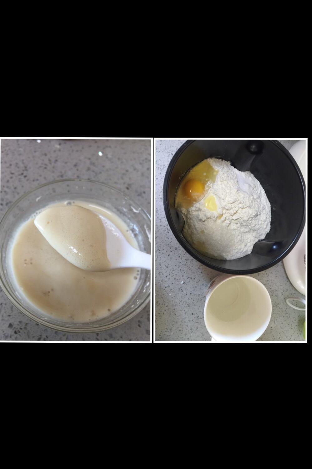 纯奶手撕吐司的做法 步骤1