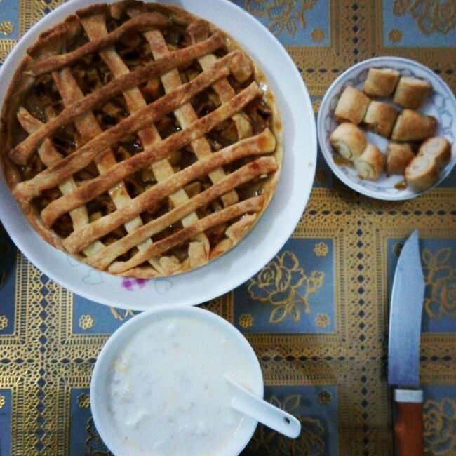 简单好吃的酥皮苹果派