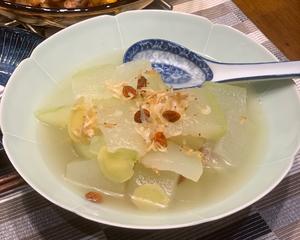 冬瓜虾皮汤的做法 步骤1
