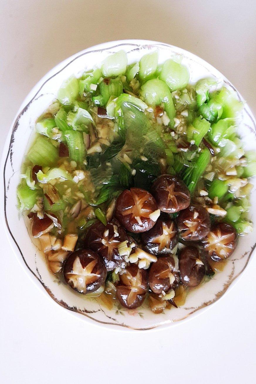 蚝油香菇小油菜