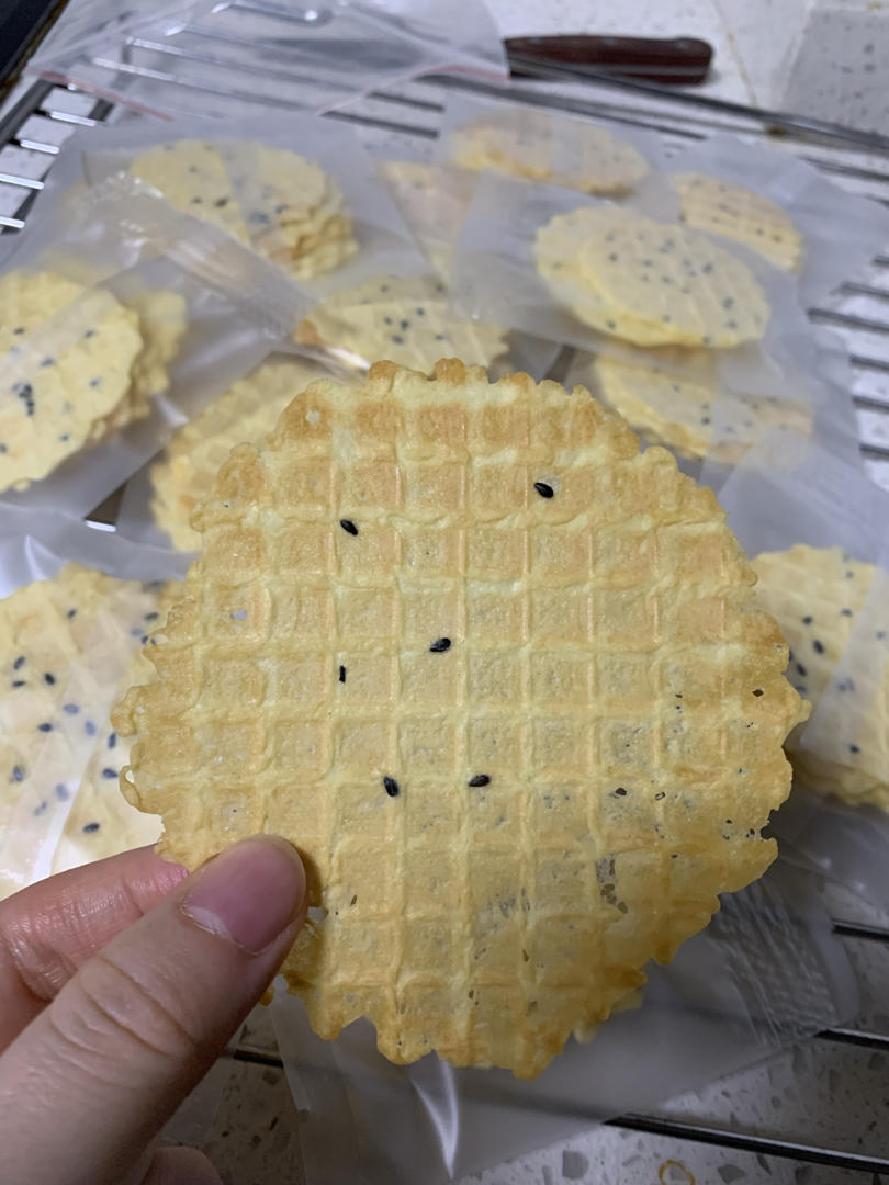 鸡蛋卷 脆皮蛋筒 冰淇淋绝配脆脆脆 无黄油不打发材料简单