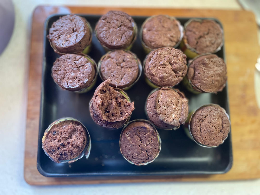 【巧克力蘑菇头麦芬】星巴克同款