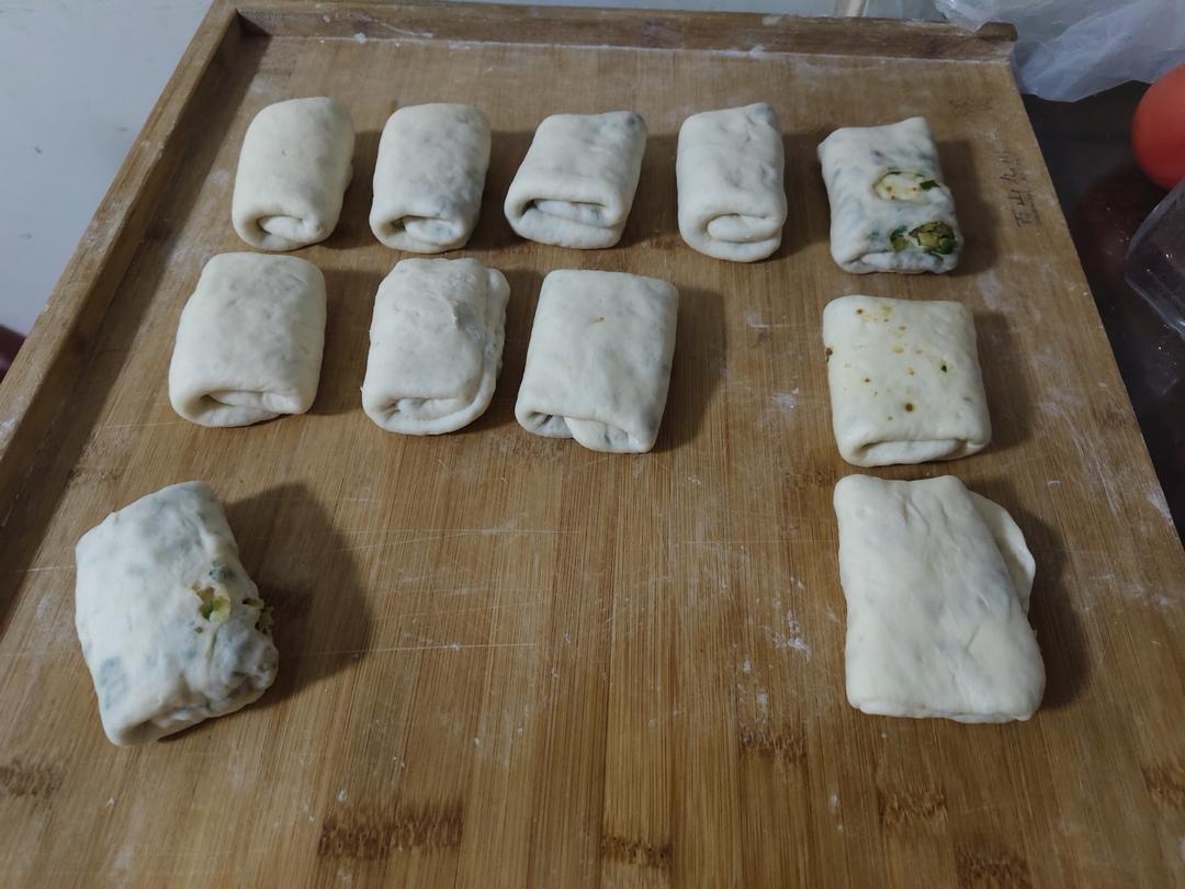 葱香油酥烧饼