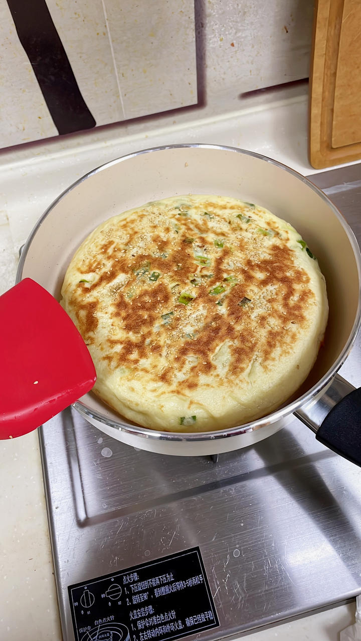 葱油发面饼